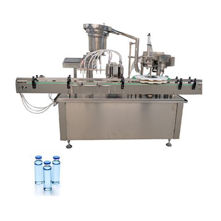 CE认证液体灌装机30ml瓶装机自动旋盖机
