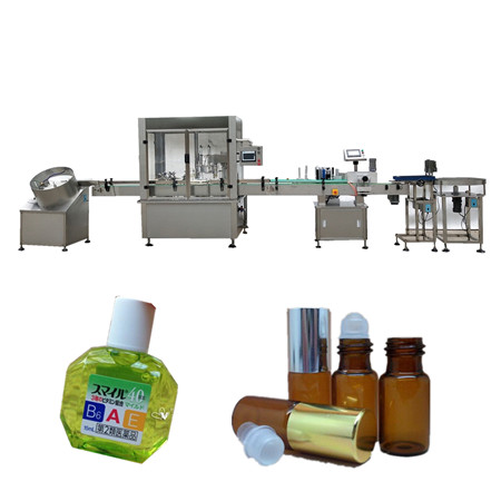 液体和膏状灌装机50-500ml，用于洗发水，化妆品，牙膏