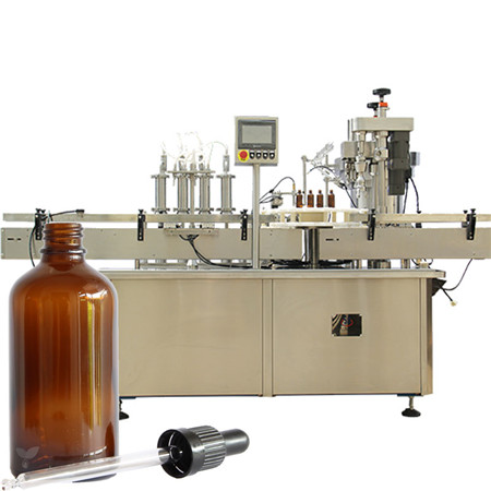 电动5-30ml滴管油瓶液体化学品灌装机